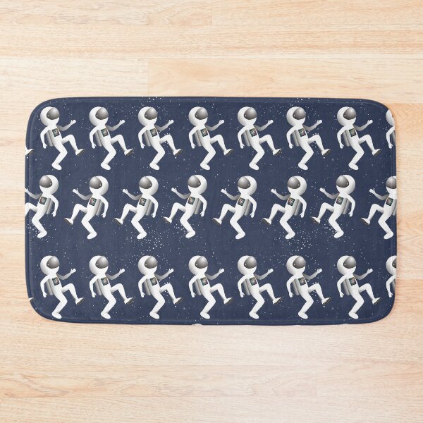 Item preview, Dancing astronaut repeating pattern designed and sold by Neadski.