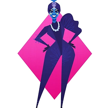 Artwork thumbnail, Blue Crystal by RikDrawsThings