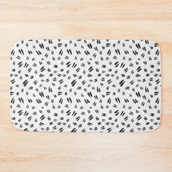 Item preview, INKY STROKES, 04, black on white designed and sold by Slanapotam.