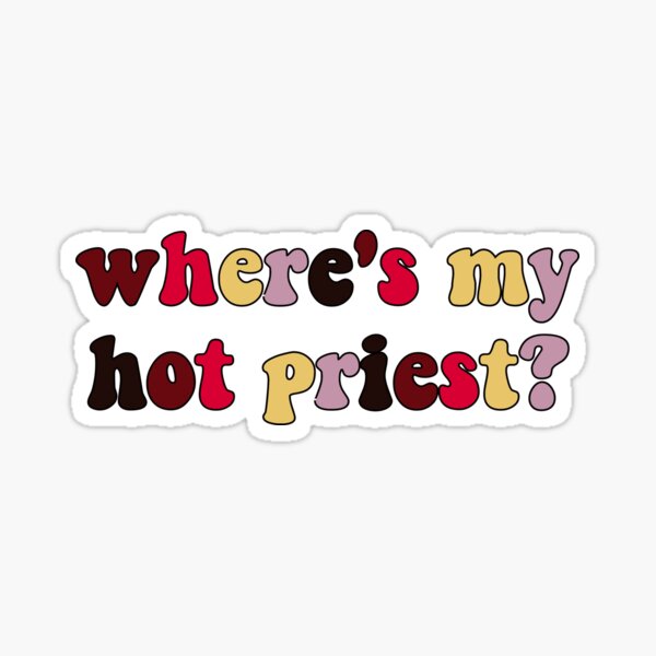 Vista previa del artículo con la obra «¿Dónde está mi ardiente sacerdote? El | Bolsa de pulgas», diseñado y vendido por -wiseowl-.