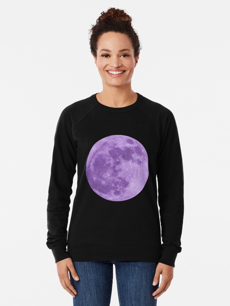 Purple moon sweatshirt new arrivals