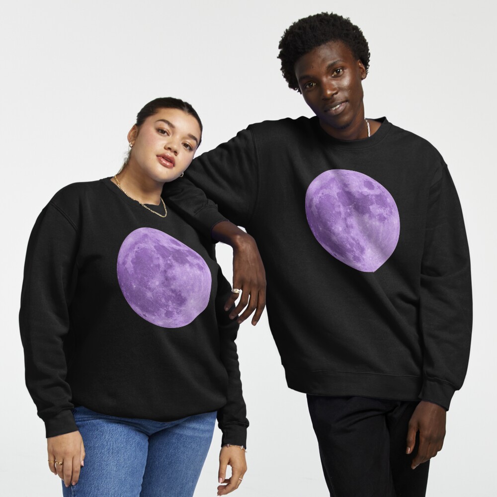 Purple moon sweatshirt store