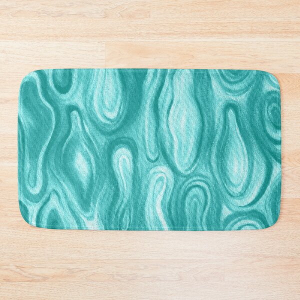 Item preview, Organic cells turquoise abstract design designed and sold by Marion Yeo.