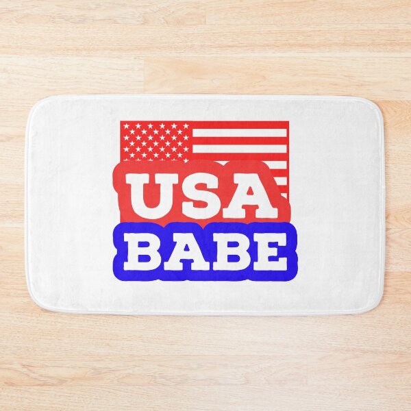 Item preview, USA BABE - USA FLAG - 4TH JULY - CELEBRATION - AMERICA  designed and sold by Tropical Blood.