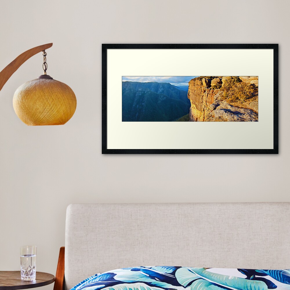 Kanangra Walls, Kanangra-Boyd National Park, New South Wales, Australia Framed Art Print