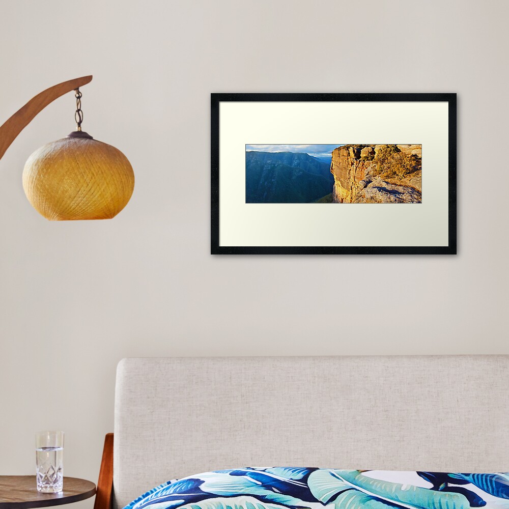 Kanangra Walls, Kanangra-Boyd National Park, New South Wales, Australia Framed Art Print