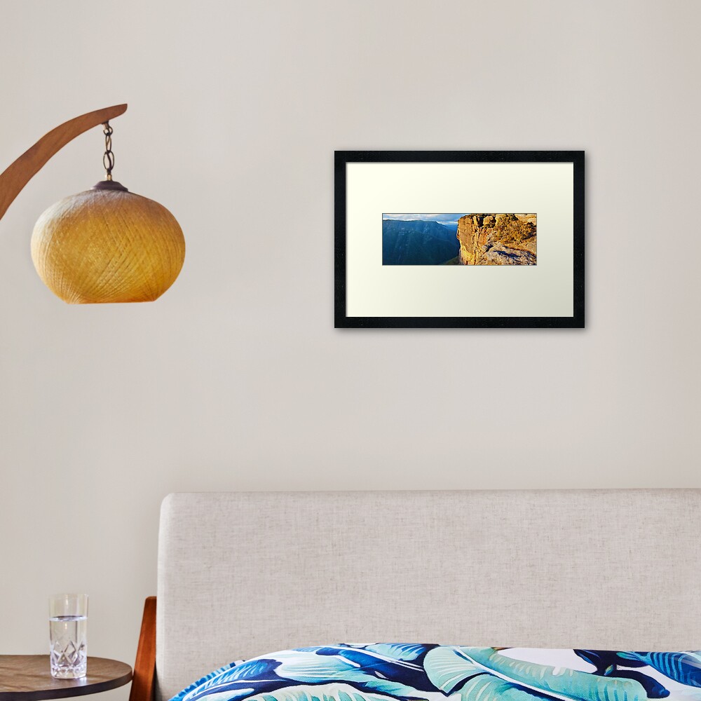 Kanangra Walls, Kanangra-Boyd National Park, New South Wales, Australia Framed Art Print