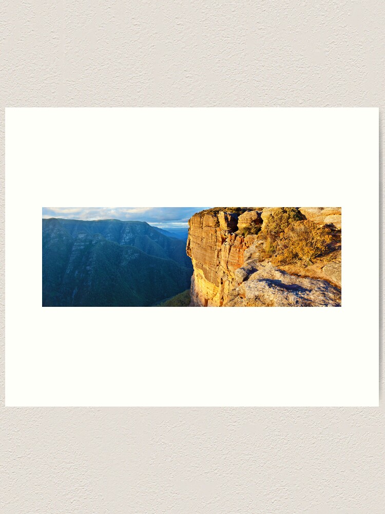 Alternate view of Kanangra Walls, Kanangra-Boyd National Park, New South Wales, Australia Art Print