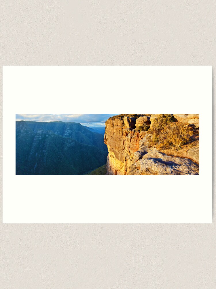 Alternate view of Kanangra Walls, Kanangra-Boyd National Park, New South Wales, Australia Art Print