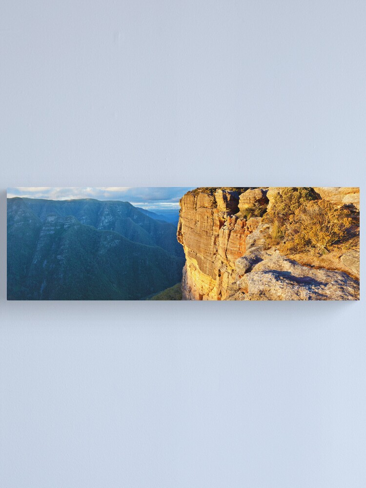 Alternate view of Kanangra Walls, Kanangra-Boyd National Park, New South Wales, Australia Canvas Print