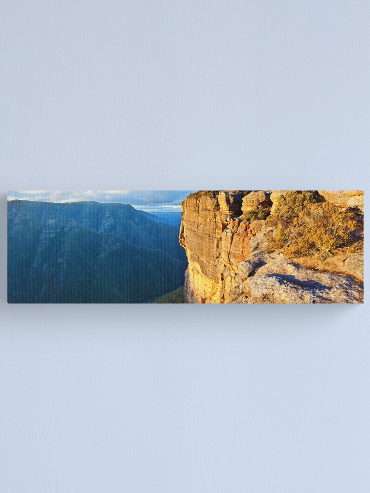 Alternate view of Kanangra Walls, Kanangra-Boyd National Park, New South Wales, Australia Canvas Print