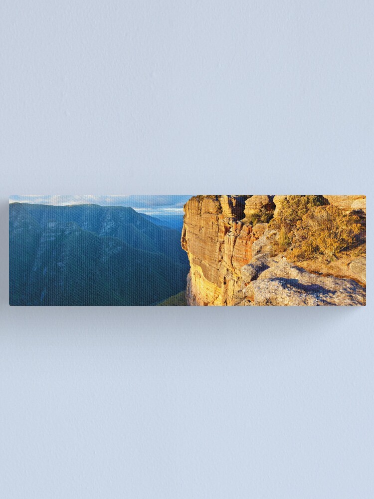 Alternate view of Kanangra Walls, Kanangra-Boyd National Park, New South Wales, Australia Canvas Print
