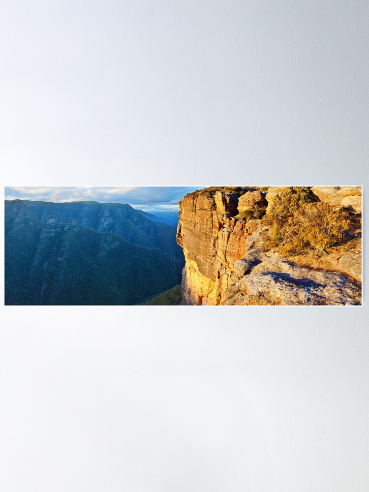 Alternate view of Kanangra Walls, Kanangra-Boyd National Park, New South Wales, Australia Poster