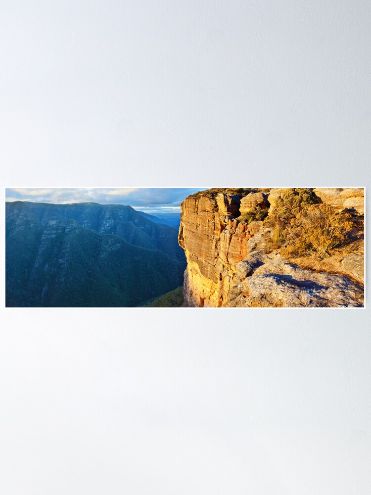 Alternate view of Kanangra Walls, Kanangra-Boyd National Park, New South Wales, Australia Poster