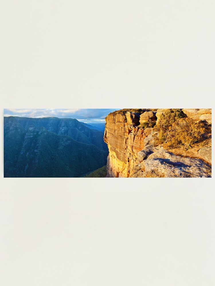 Alternate view of Kanangra Walls, Kanangra-Boyd National Park, New South Wales, Australia Photographic Print