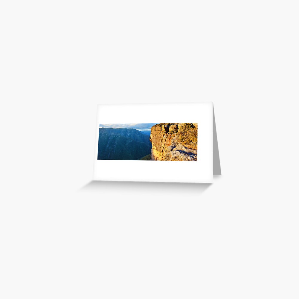 Kanangra Walls, Kanangra-Boyd National Park, New South Wales, Australia Greeting Card