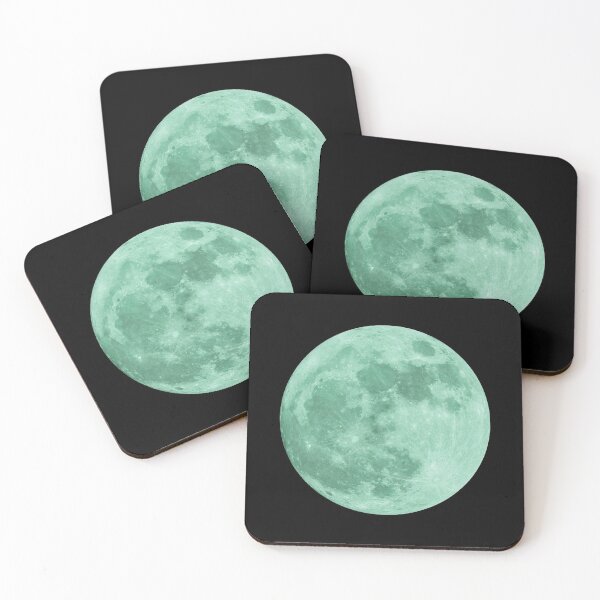 Item preview, green moon designed and sold by Sweetie Spicy.
