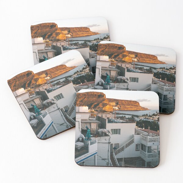 Item preview, Sunset on Playa de Mogán, Gran Canaria designed and sold by michieldros.