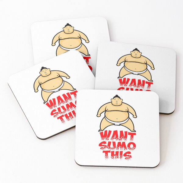 Item preview, Funny Japanese Sumo Wrestler Want Sumo This Design designed and sold by SKETCHEAJ.
