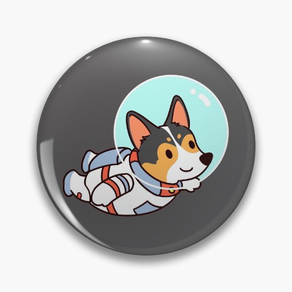 Item preview, Astronaut Tri Color Corgi designed and sold by thepawster.