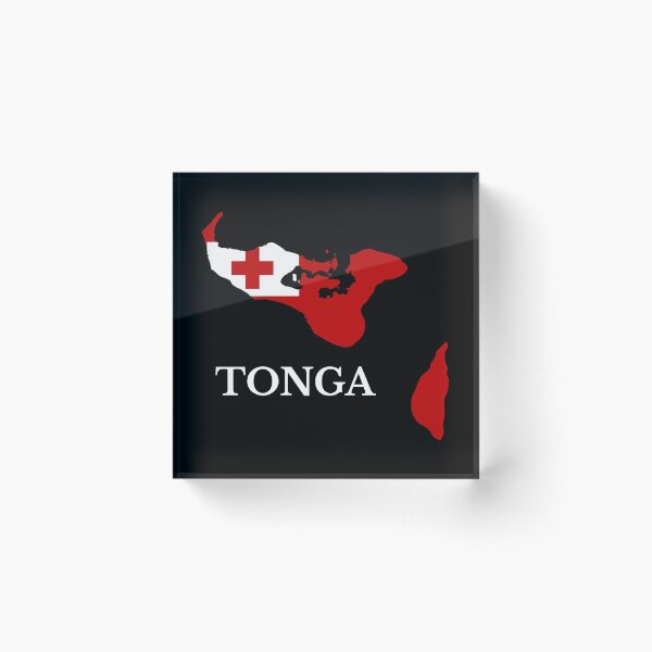 Item preview, Tonga Map Flag designed and sold by marosharaf.