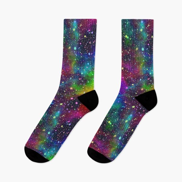 Item preview, Trippy Distant Space Galaxy Tie Dye Rainbow Stars designed and sold by christianadams.