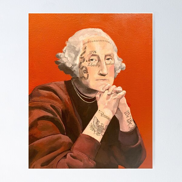 Item preview, George Washington 2020 designed and sold by quinnscartoons.