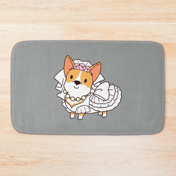 Item preview, Bride Corgi Wedding designed and sold by thepawster.