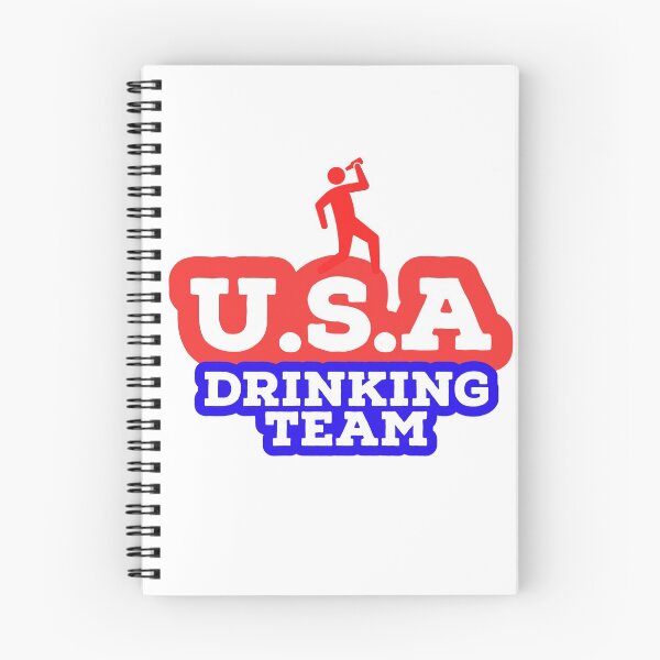 Item preview, USA - DRINKING TEAM - 4TH JULY - AMERICA - FUNNY  designed and sold by Tropical Blood.