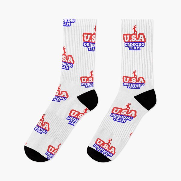Item preview, USA - DRINKING TEAM - 4TH JULY - AMERICA - FUNNY  designed and sold by Tropical Blood.