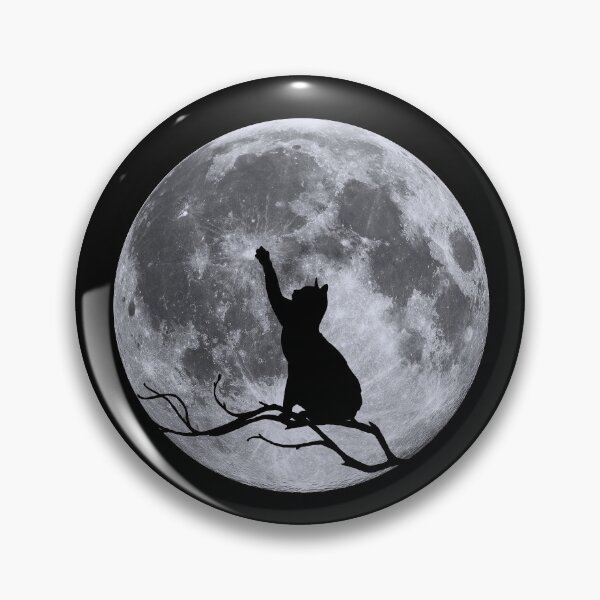 Item preview, The cat in the moon designed and sold by LuciaS.