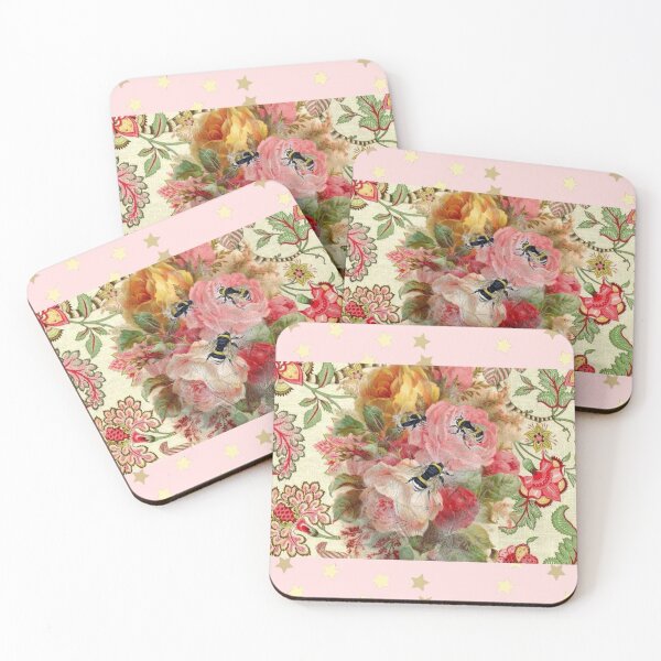 Item preview, Ediemagic chintz with bees ?  designed and sold by Ediemagic.