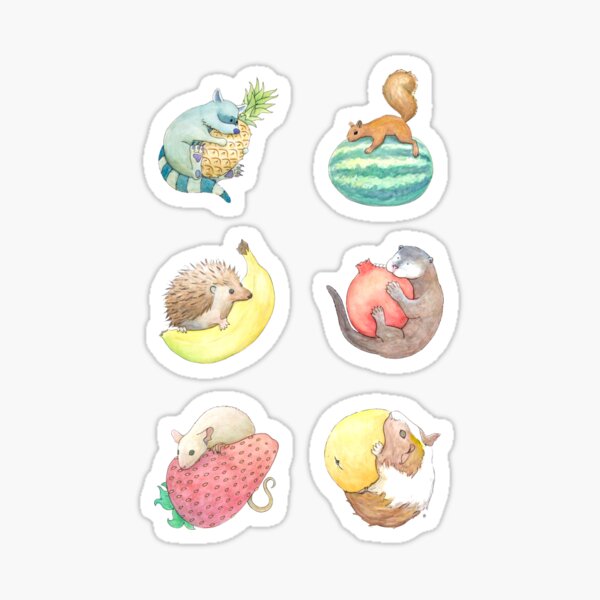Item preview, Small Animals & Fruit designed and sold by Tim Gorichanaz.