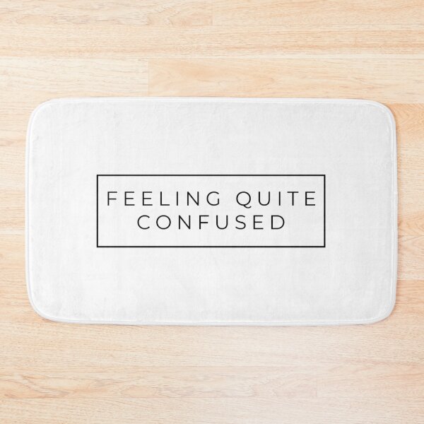 Item preview, Feeling Quite Confused designed and sold by mileyyoung.