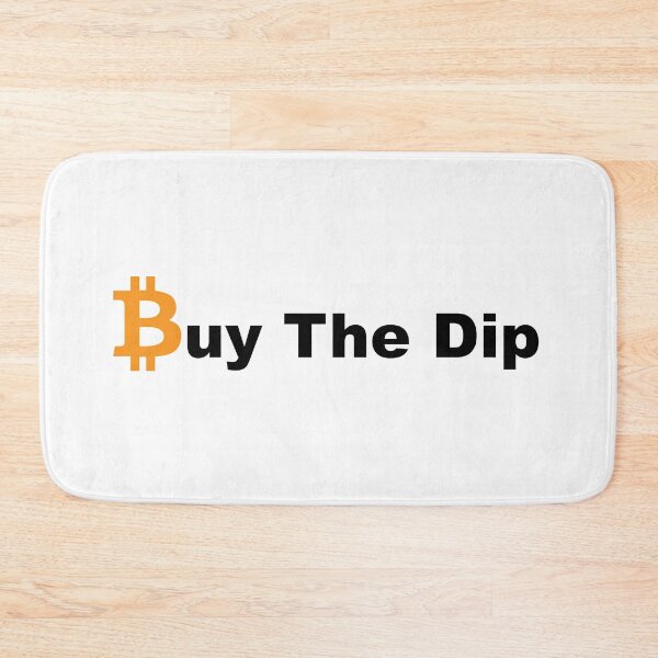 Item preview, Buy the Dip - Bitcoin Logo White designed and sold by vintagegraphic.