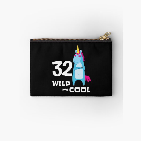 Item preview, Funny Unicorn 32 Bday Outfit For Him Her 32nd Birthday Gift Wild & Cool Thirty-Two Years Old Bday Party designed and sold by FunnySunny T-Shirts.