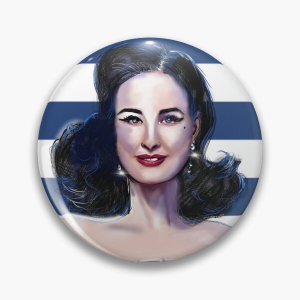 Item preview, Dita pin up vintage burlesque goddess designed and sold by PG Illustration.