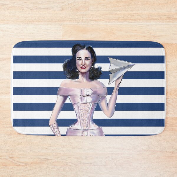 Item preview, Dita pin up vintage burlesque goddess designed and sold by PG Illustration.