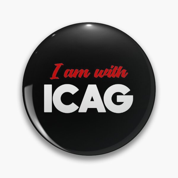 Item preview, I Am With ICAG designed and sold by youneszahrane.