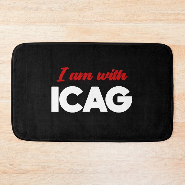 Item preview, I Am With ICAG designed and sold by youneszahrane.
