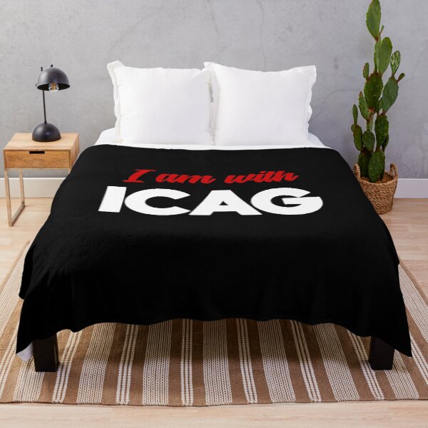 Item preview, I Am With ICAG designed and sold by youneszahrane.
