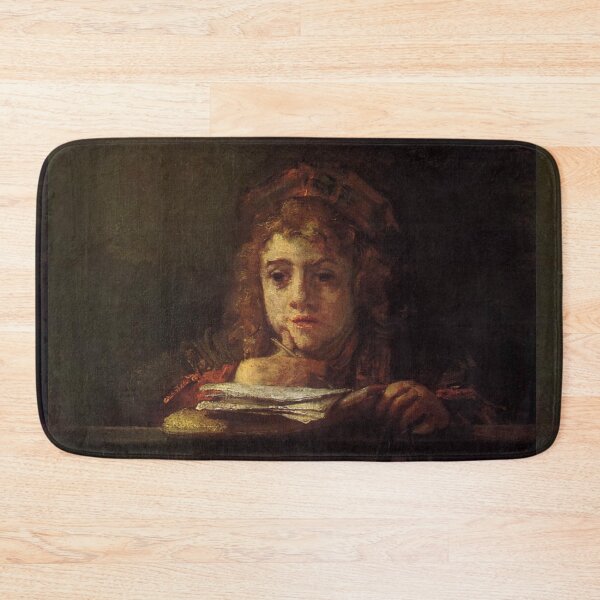 Item preview, Rembrandt Titus at a Desk - Rembrandt's 14 year old son designed and sold by MindChirp.