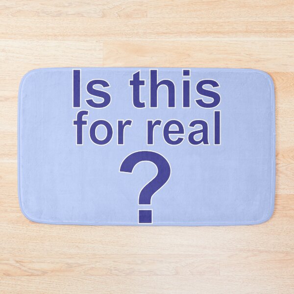 Item preview, Is this for real designed and sold by MeyrellesMartin.