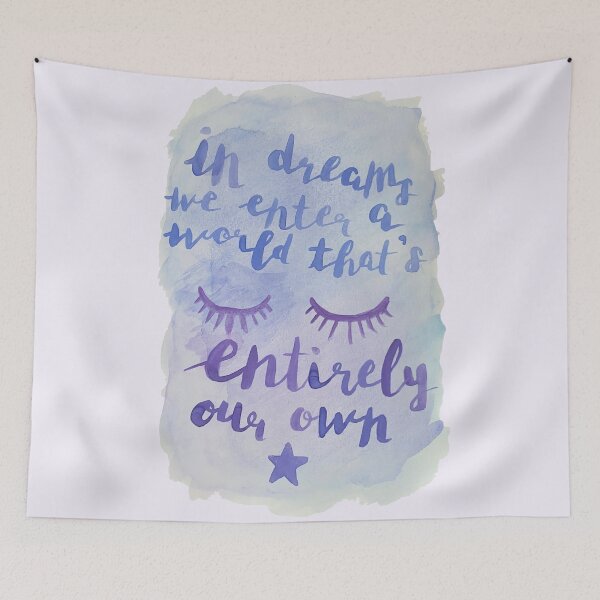 Item preview, In Dreams We Enter a World That's Entirely Our Own designed and sold by samlarochelle.