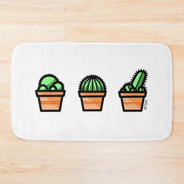 Item preview, Simple cacti trio designed and sold by Celsii.