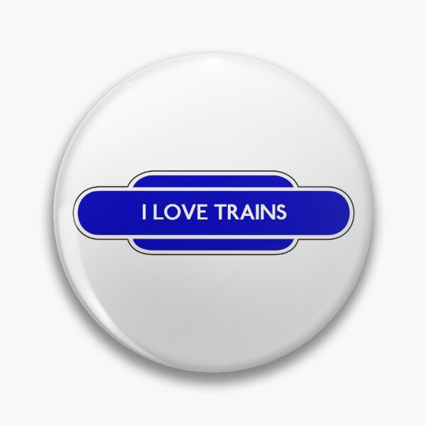 Item preview, For The Love Of Trains... (Royal Blue) designed and sold by dredfell.
