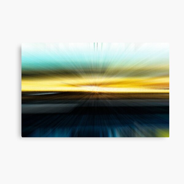 The Beach Abstract - 2 Canvas Print