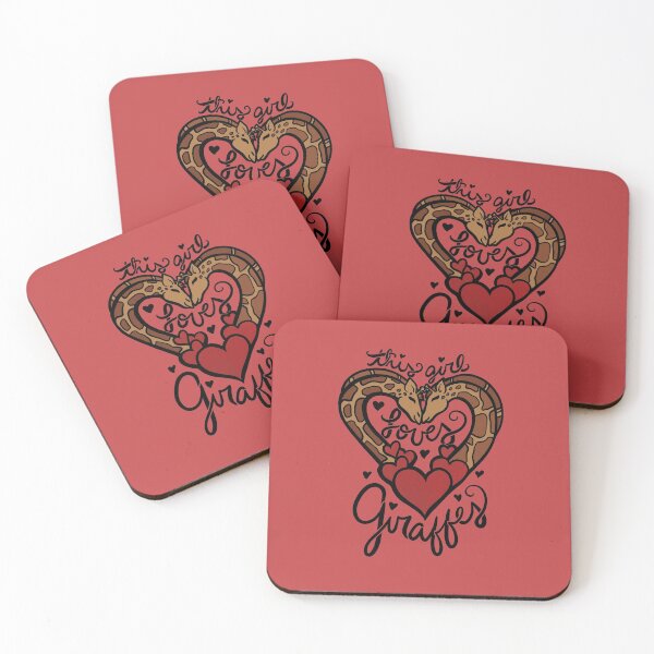 Item preview, This girl loves giraffes designed and sold by FrictionMaxxing.