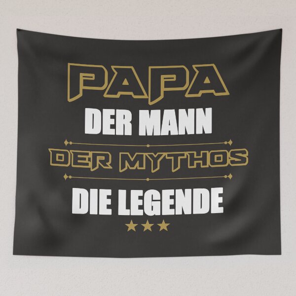 Item preview,  Papa Mann Myth Legend Shirt fits every father. Great for new parents and as a gift on Father's Day designed and sold by blikonie.