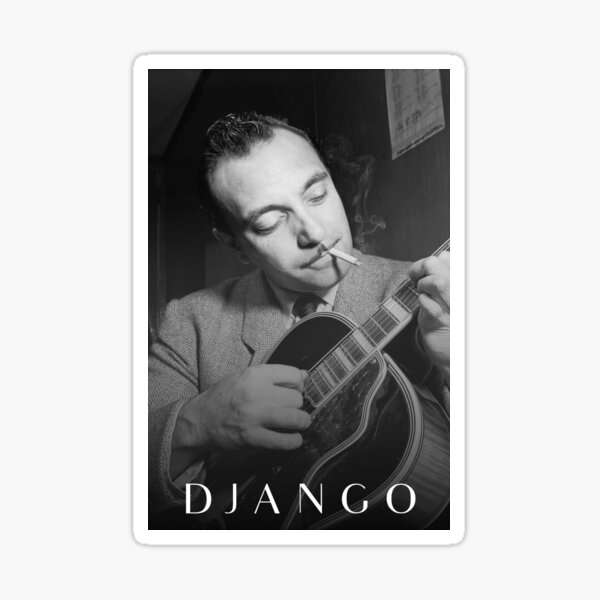 Item preview, Django Reinhardt Jazz Guitarist designed and sold by JackCurtis1991.